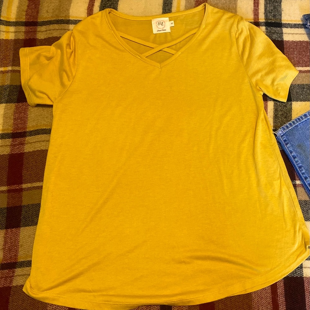 Mustard Yellow Top